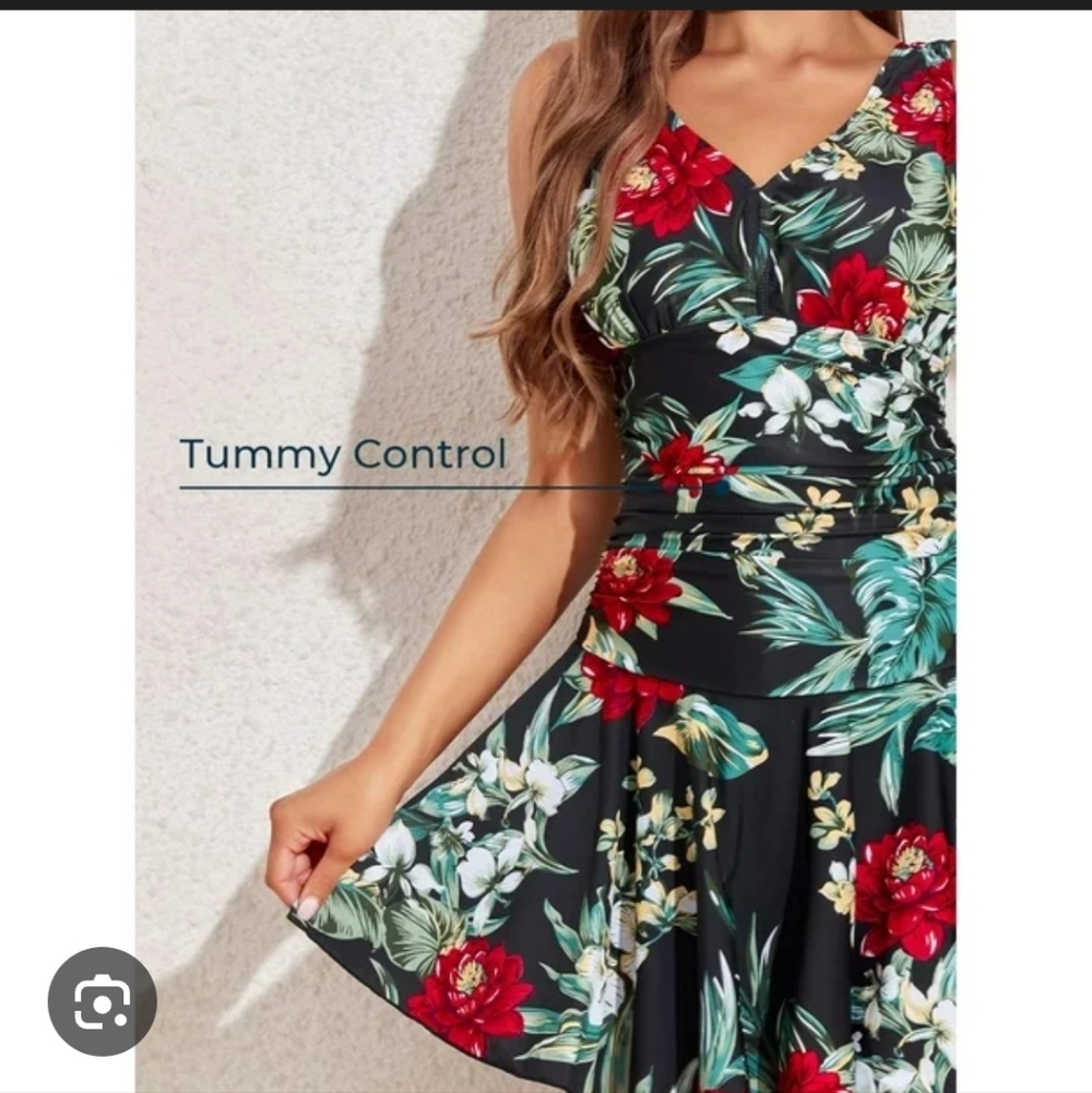 SummerMae One Piece  Skirted Swimsuit